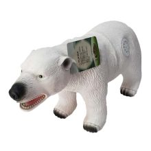 اسباب بازی خرس قطبی صدادار خارجی پلاستیکی مدل حیوانات فول کد ۲۲۰